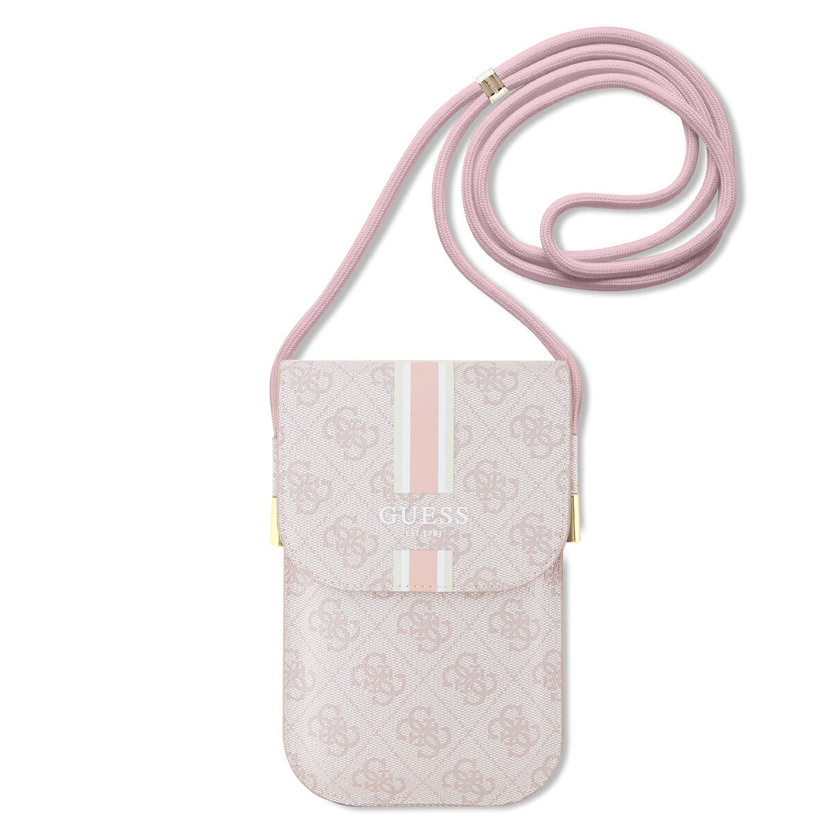 GUESS UNIVERSAL PHONE POUCH (Pink)